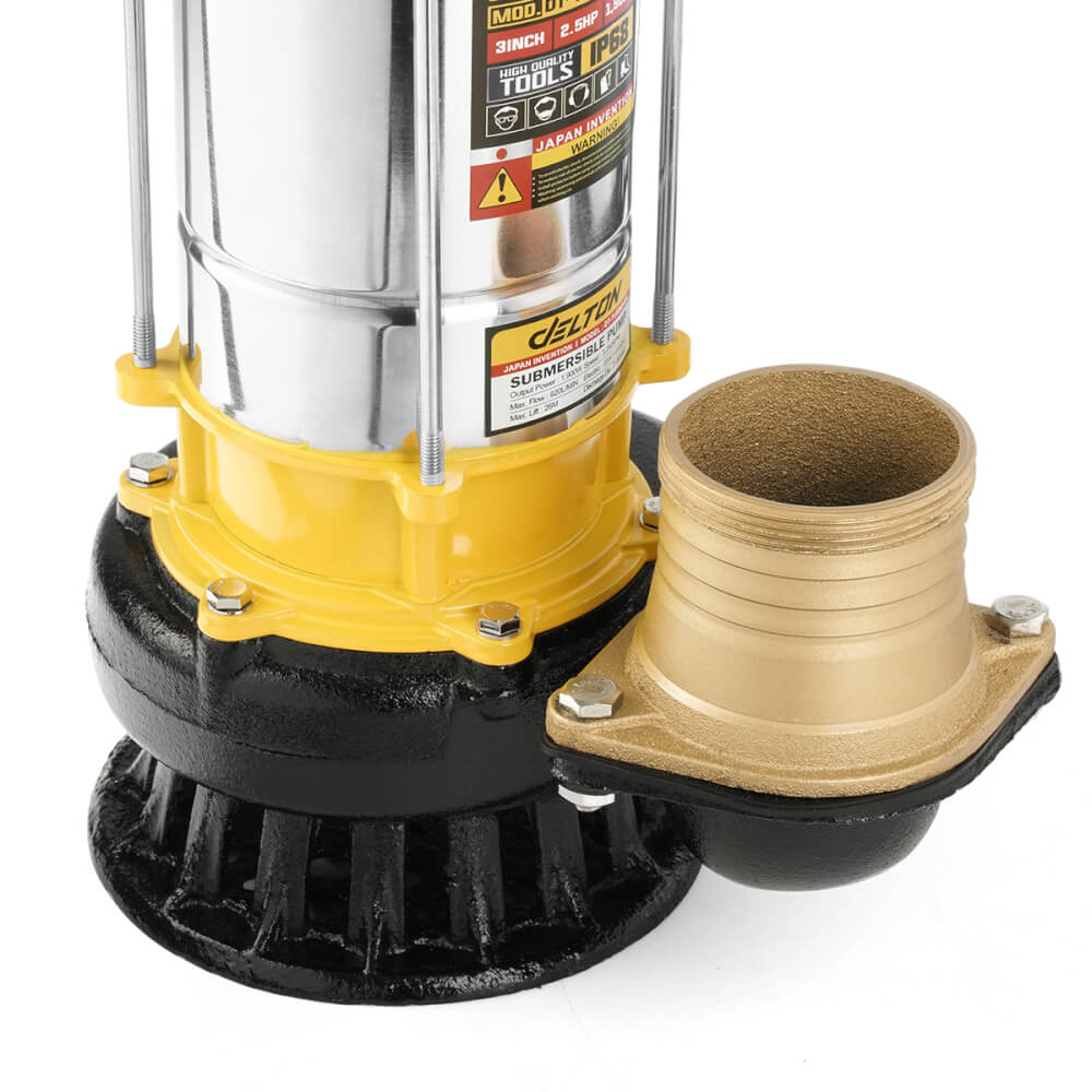 ปั๊มจุ่ม DELTON รุ่น DT-TURBO-660 ขนาด 3 นิ้ว 2.5HP 1,900W